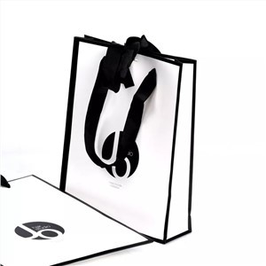 Luxury Fashion Custom Design Logo Printing Wholesale Eco Friendly Shopping Bag