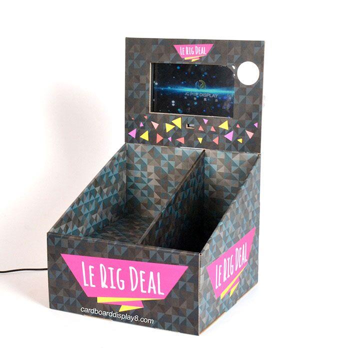 LCD cardboard counter display