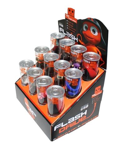 counter display for tube box