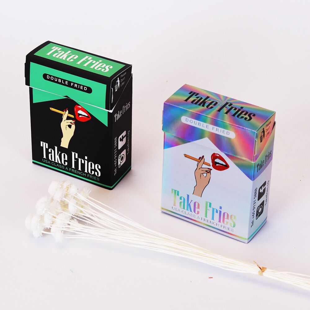 cigarette box for chips