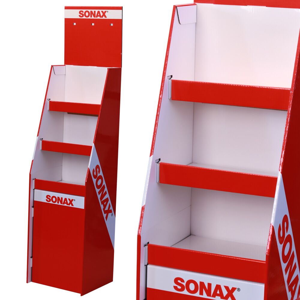 assembly cardboard display
