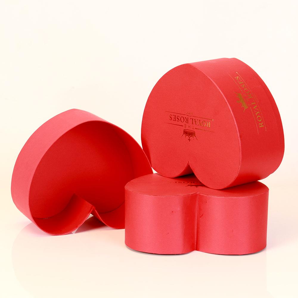 alt Beautiful and high quality Customized Paper Red Decorative Heart Shaped Candle Gift Box  (2)