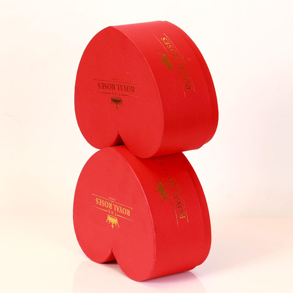 alt Beautiful and high quality Customized Paper Red Decorative Heart Shaped Candle Gift Box  (1)
