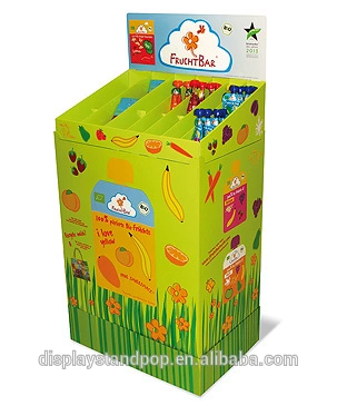 Custom Logo Printing Floor Cardboard Dump Bins for Retail