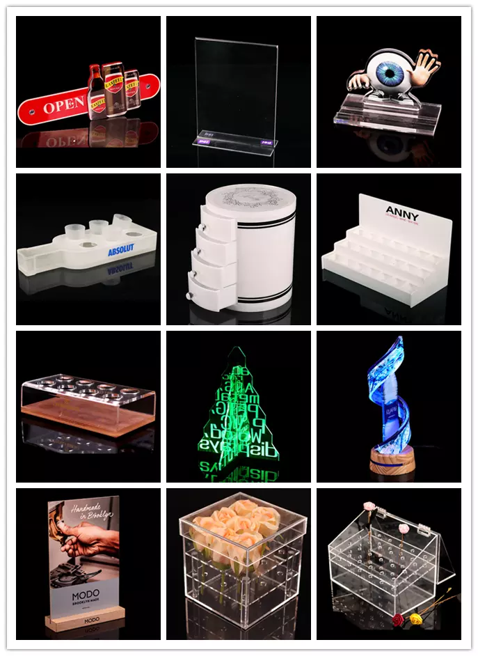 UV Printing Technology Mould Injection table stand acrylic menu holder