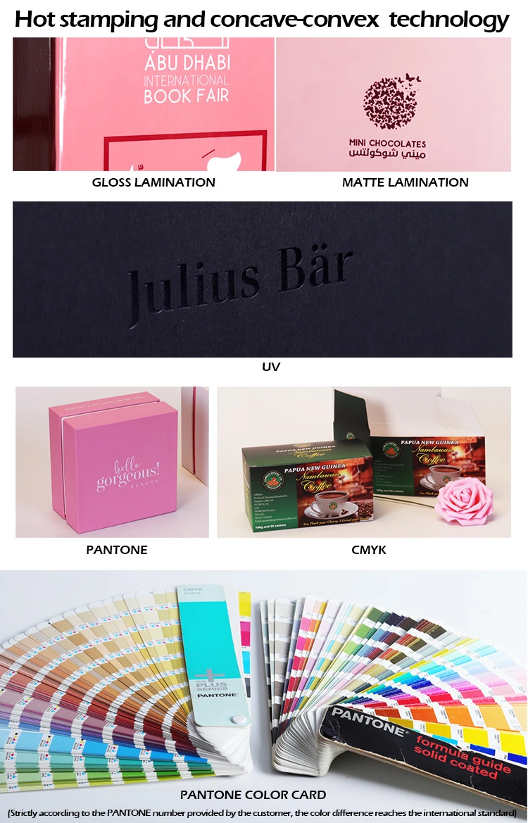 Custom Luxury Face Skin Care Cream Empty Cosmetic Packing Paper Boxes