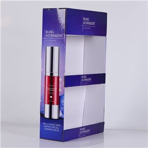 Custom Retail Small Cardboard Counter Top Trays Display Box Hook CosmeticToys Display
