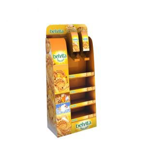 3 Shelves Cardboard Display Racks Supermarket Advertising Drinks,milk