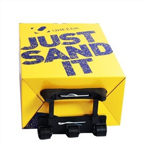 Cardboard Box With Wheels Trolley Display Boxes