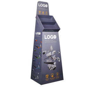Electronic Products Paper Display Stand POP Paper Shelf