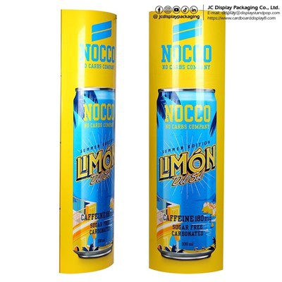 Wholesale Price Supermarket Beverages Promotion Advertising Paper Totem Display