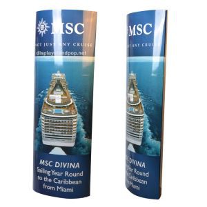 Advertising POS Cardboard Totem Display Stand