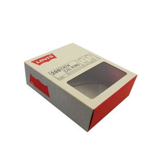 Art Paper Packaging Box With PVC