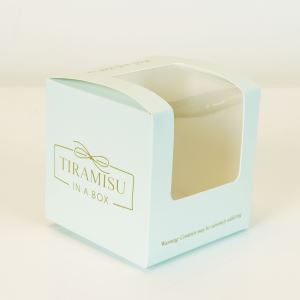 Boutique Transparent Cake Packaging Box