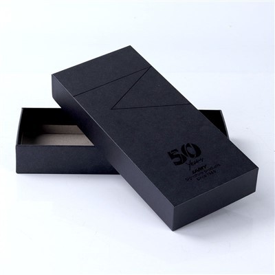 Business Blue Pen Packaging Box With UV LOGO