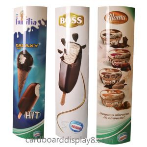 Cardboard Totem Display Stand