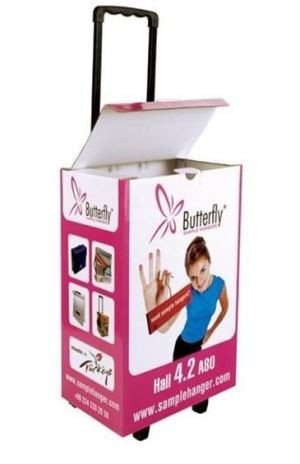 Exhibition trade show Trolley wheel Boxes