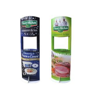 China Supplier Wholesale Pop Corrugated Foldable Cardboard Advertising Display Stand With Pallet For Exhibition/booth/fair
