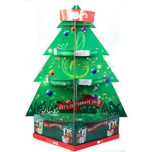 Personalized Christmas tree vertical display stand for Festive decorations