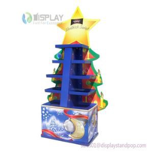 paper advertising display rack for Christmas tree
