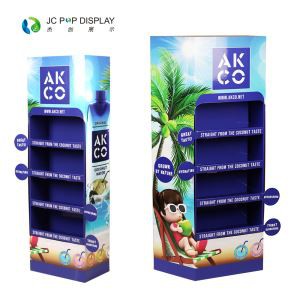 Corrugated Cardboard Display Stand For Beverage