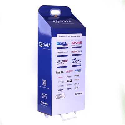 Creative Custom Logo Easy Assembly Printed Advertising Exhibition Cardboard Trolley Box Suppliers
