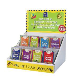 Corrugated Custom Counter Top Display Boxes With Best Quality For CDs And Kids Products