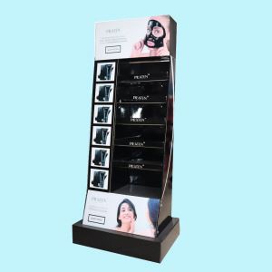 Cosmetic Promotion Cardboard Paper Display Floor Stand