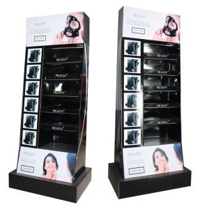 Cosmetics Mask Paper Display Rack,custom Display Stand