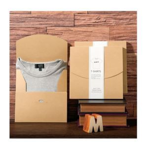 Craft Paper Easy Taking T-shirt Packaging Retail Box