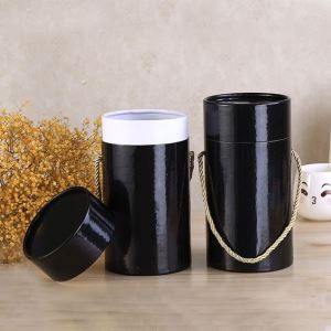 UV printing Mini CUP black vanishing box with a tie