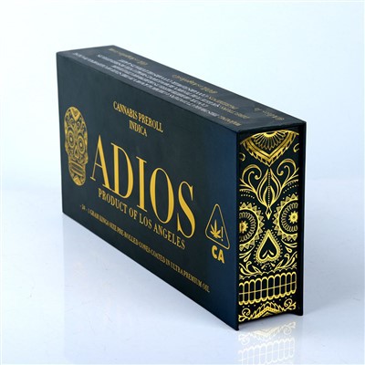 Custom Book Shape Cannabis Gift Paper Boxes