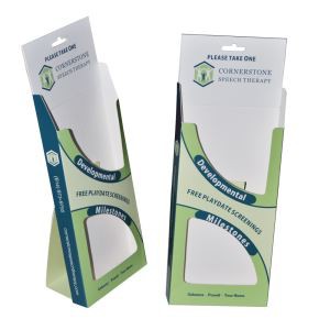 Custom Cardboard DL Brochure Holder