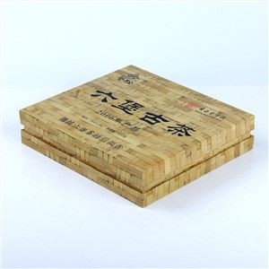 Custom Chinese Tea Gift Packaging Bamboo Box Cardboard Tea Box