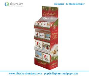 Custom Retail Store Paper Display Racks Promotion Free Standing POS Floor Corrugated Stand Cardboard Display