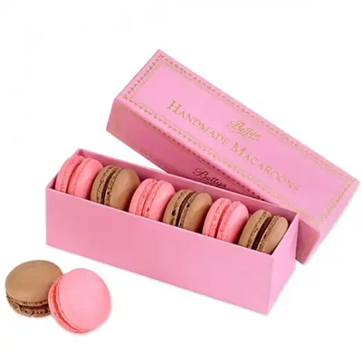 Delicate Design Party Snack Sweet Chocolate Packaging Box Luxury Cardboard Wedding Christmas Gift Dessert Macaron Paper Box