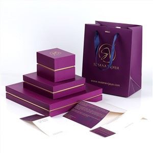 Custom Logo Packaging Cases For Jewelry Organizer Paper Jewelry Box And Bags