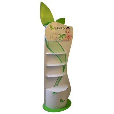Custom Luxury Cardboard Display Stands For Makeup Promotion