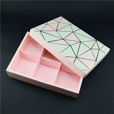 Custom Luxury Paper Grid Chocolate Packaging Gift Boxes