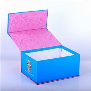Custom Matte Cmyk Printing Cardboard Paper Baby Bottle Packaging Gift Box With Foam Insert