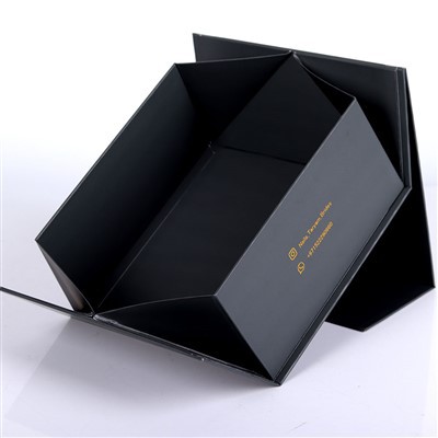 Custom Paper Packaging Luxury Organizer Closed Magnetic Foldable Shoe Cloting Cosmetic Box