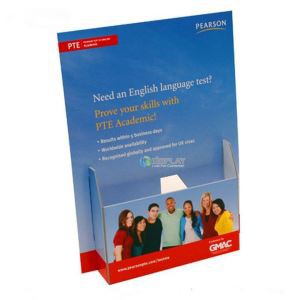 Custom Countertop Display Stand For Brochure