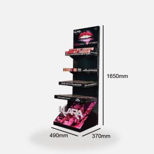 Shenzhen Customized Makeup Displays,Cardboard Floor Display Shelf