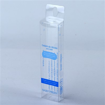 Custom Printed PVC PET PP Plastic Clear Foldable Cosmetic Box Packaging With Logo