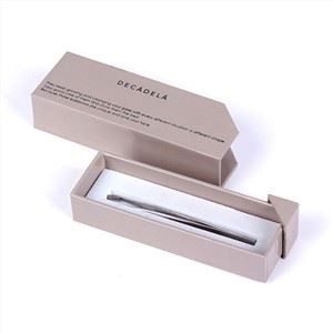 Custom Printing Hard Rigid Cardboard Luxury Sliding Box With Unique Triangle Design Drawer Box Packaging