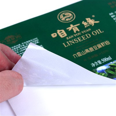 Custom Product Packaging Stickers Matt Finish Soft Touch Printing Supplement Label For Plastic Bottle