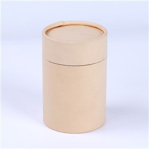 Custom Round Boxes Cardboard Cylinder Round Paper Box For Tea Packaging