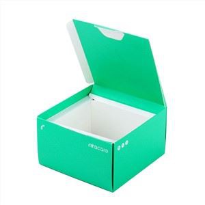 Custom White Card Paper Printed Cosmetics 10ml Vial Packaging Box