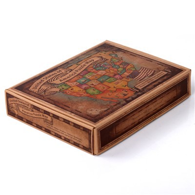 Customized Eco-friendly Paper Puzzle And Packaging Box