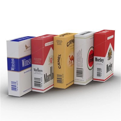 Custom Logo Printed Luxury Pre Packaging Cigarette Box Empty Packaging Boxes Roll 10 20 5pack Case Folding Plane Delivery